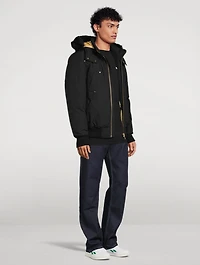 Little Rapids Down Bomber Jacket With Shearling