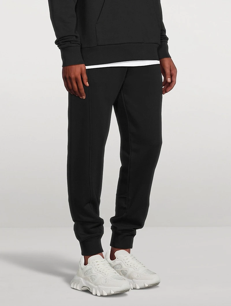 B-East Monogram Nylon And Leather Sneakers