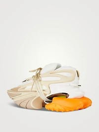 Unicorn Neoprene And Leather Sneakers