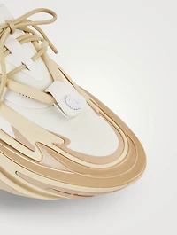 Unicorn Neoprene And Leather Sneakers