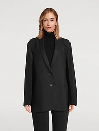 Cowal Wool And Mohair Blazer