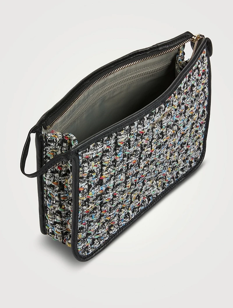 Metro Tweed Clutch