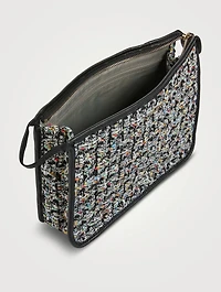 Metro Tweed Clutch