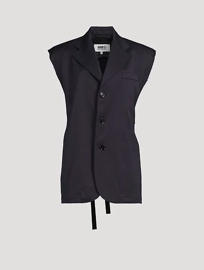Tailored Tie-Back Vest