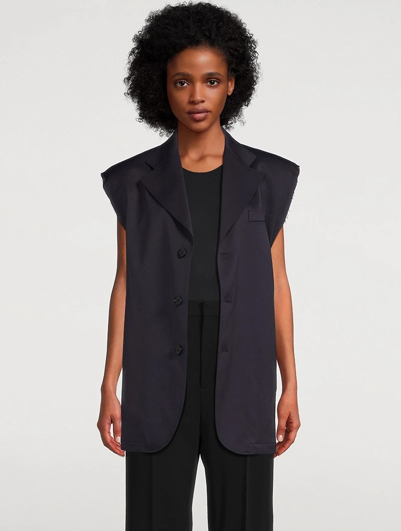 Tailored Tie-Back Vest