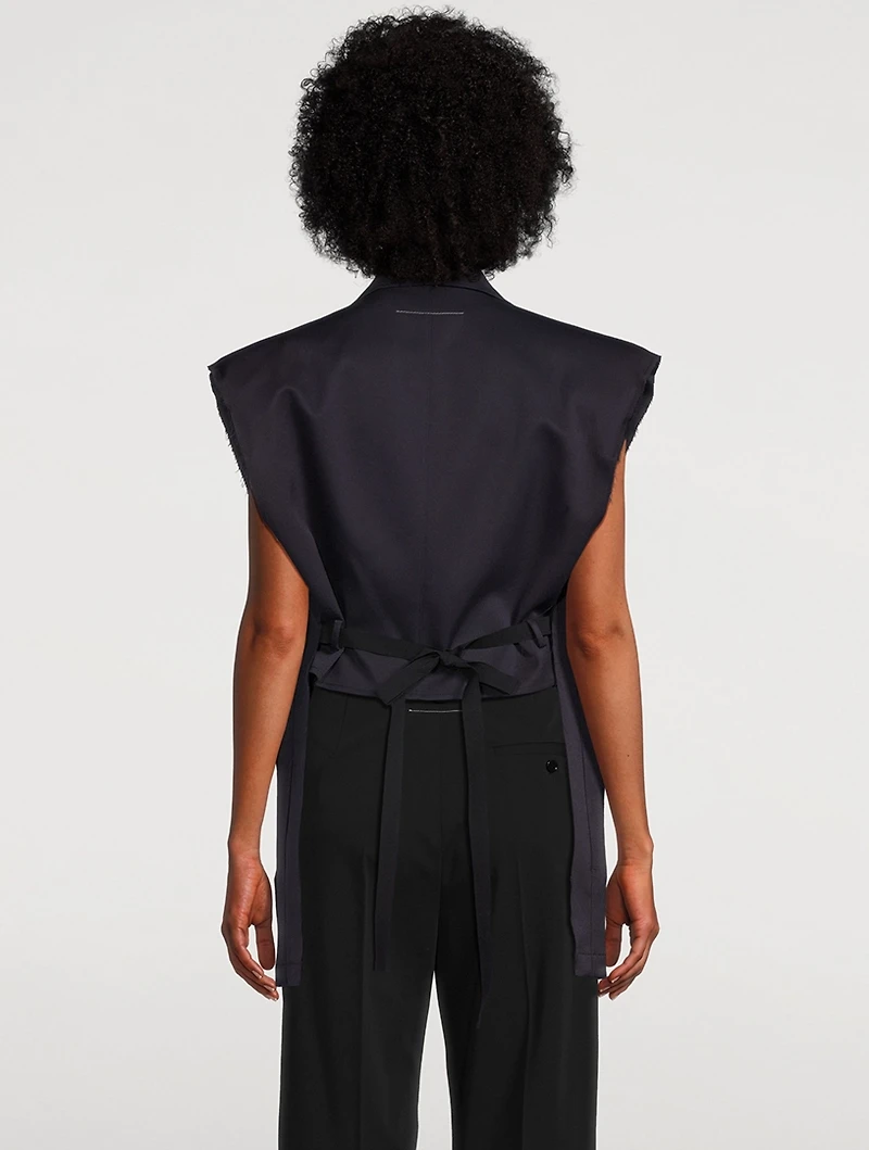 Tailored Tie-Back Vest