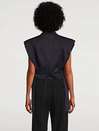Tailored Tie-Back Vest