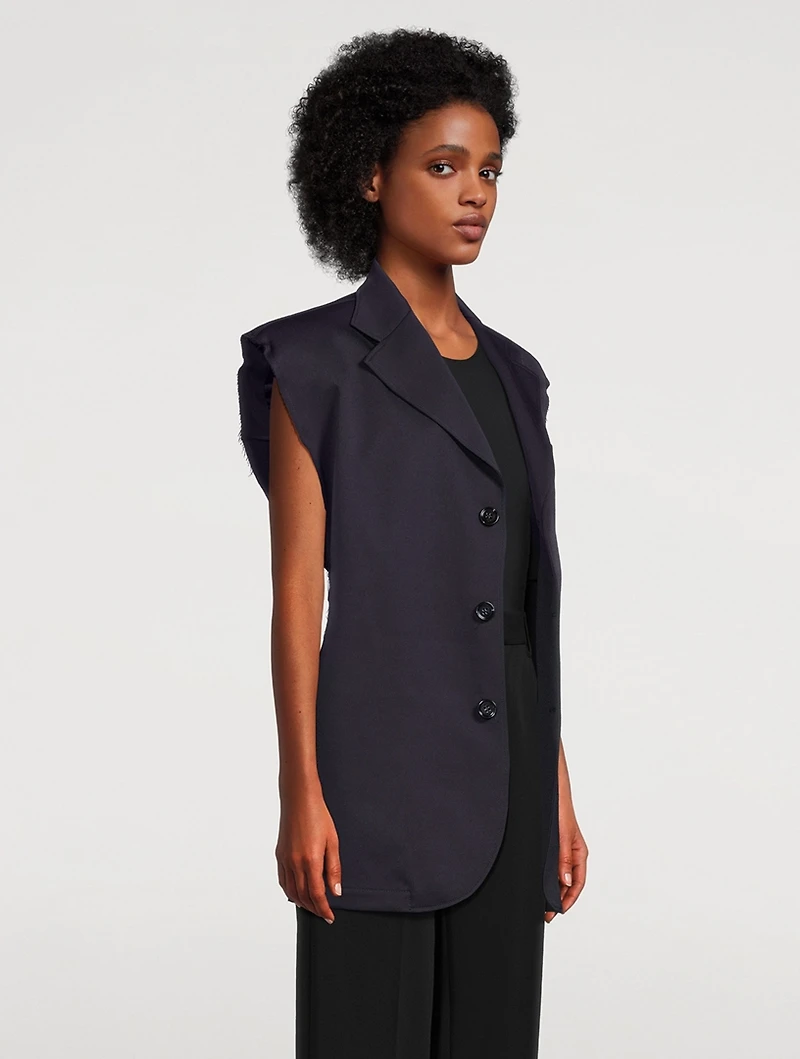 Tailored Tie-Back Vest