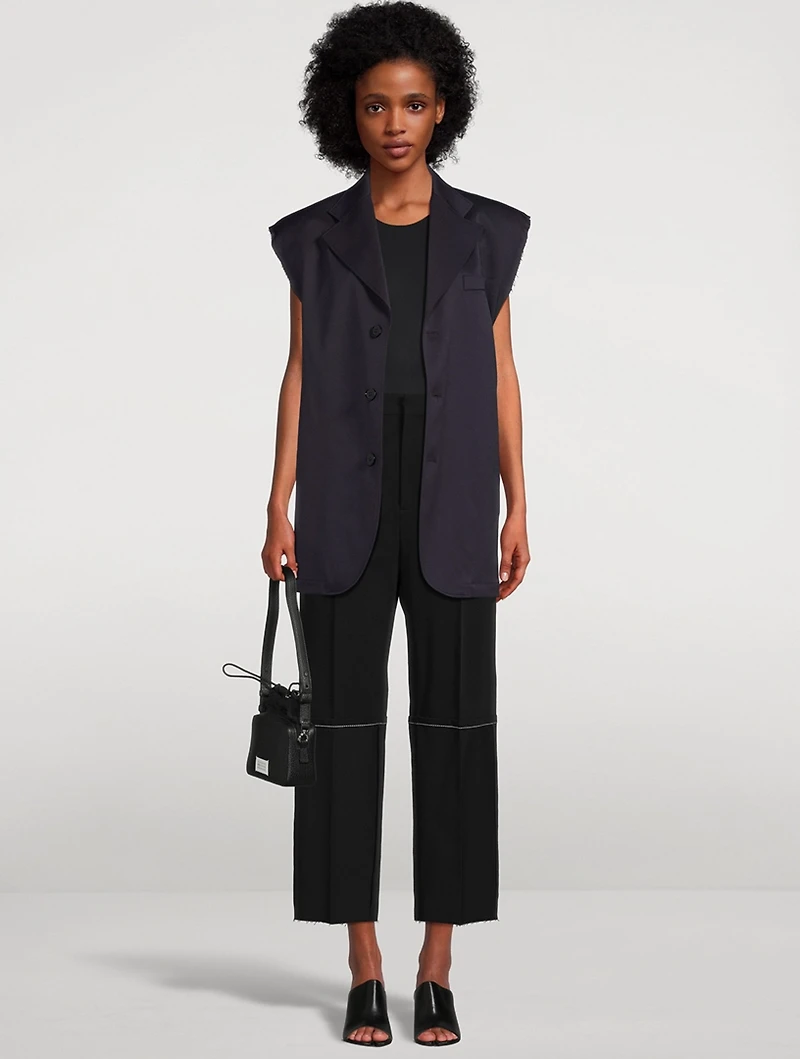 Tailored Tie-Back Vest