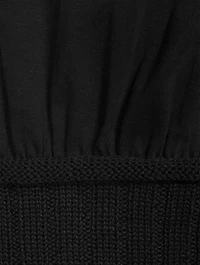 Short-Sleeve Turtleneck T-Shirt Sweater