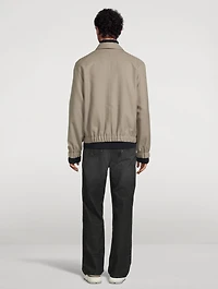 Ami De Coeur Wool Zipped Jacket