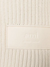 Cotton And Wool Sweater With Label