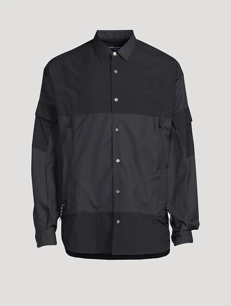Cotton And Ripstop Shirt
