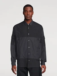 Cotton And Ripstop Shirt