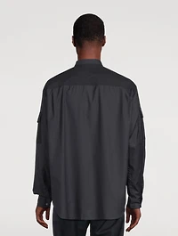 Cotton And Ripstop Shirt