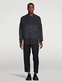 Cotton And Ripstop Shirt