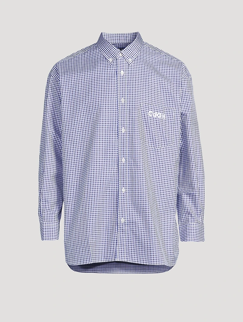 Gingham Cotton Shirt