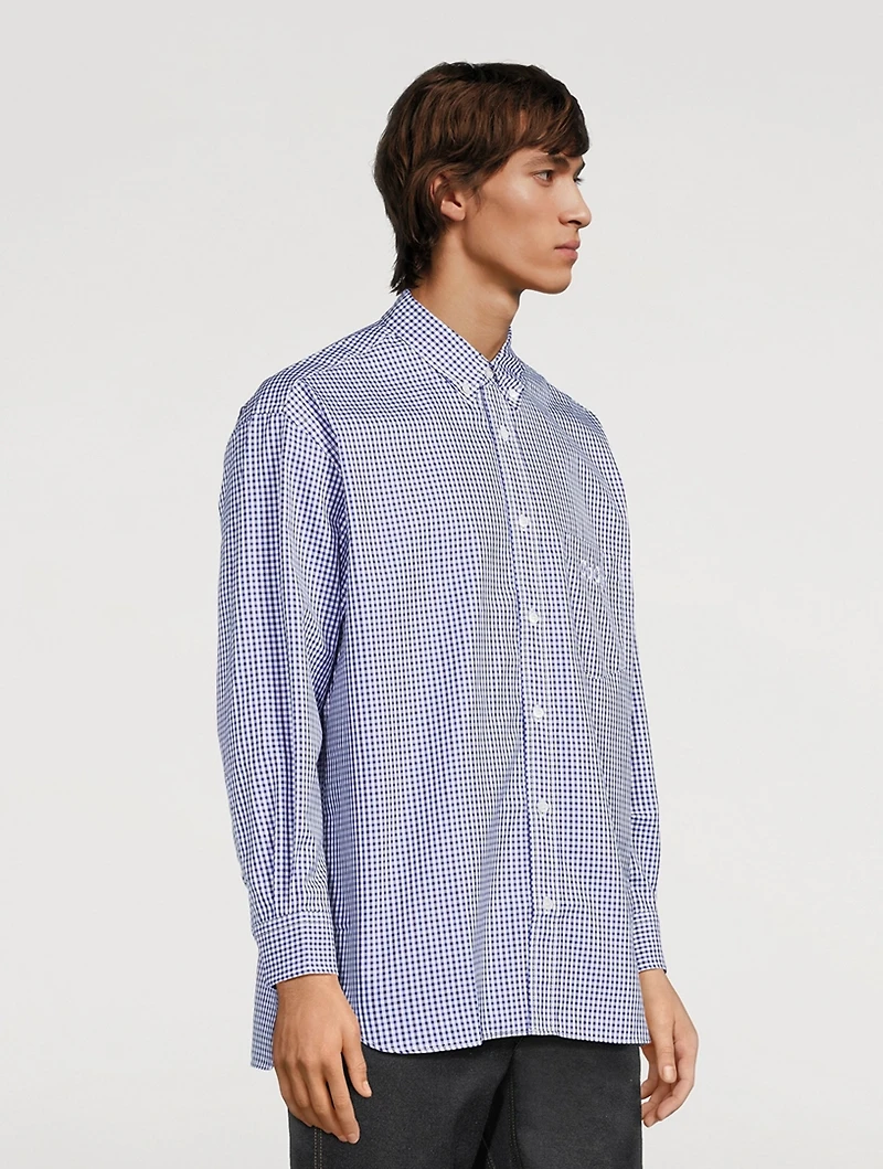 Gingham Cotton Shirt