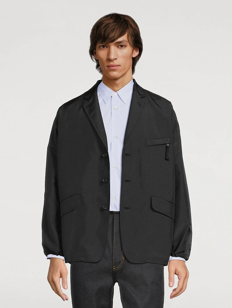 Multi Fabric Jacket