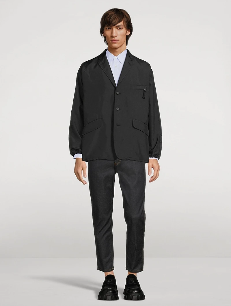 Multi Fabric Jacket