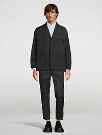 Multi Fabric Jacket