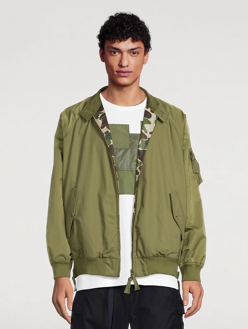 Cotton Bomber Jacket
