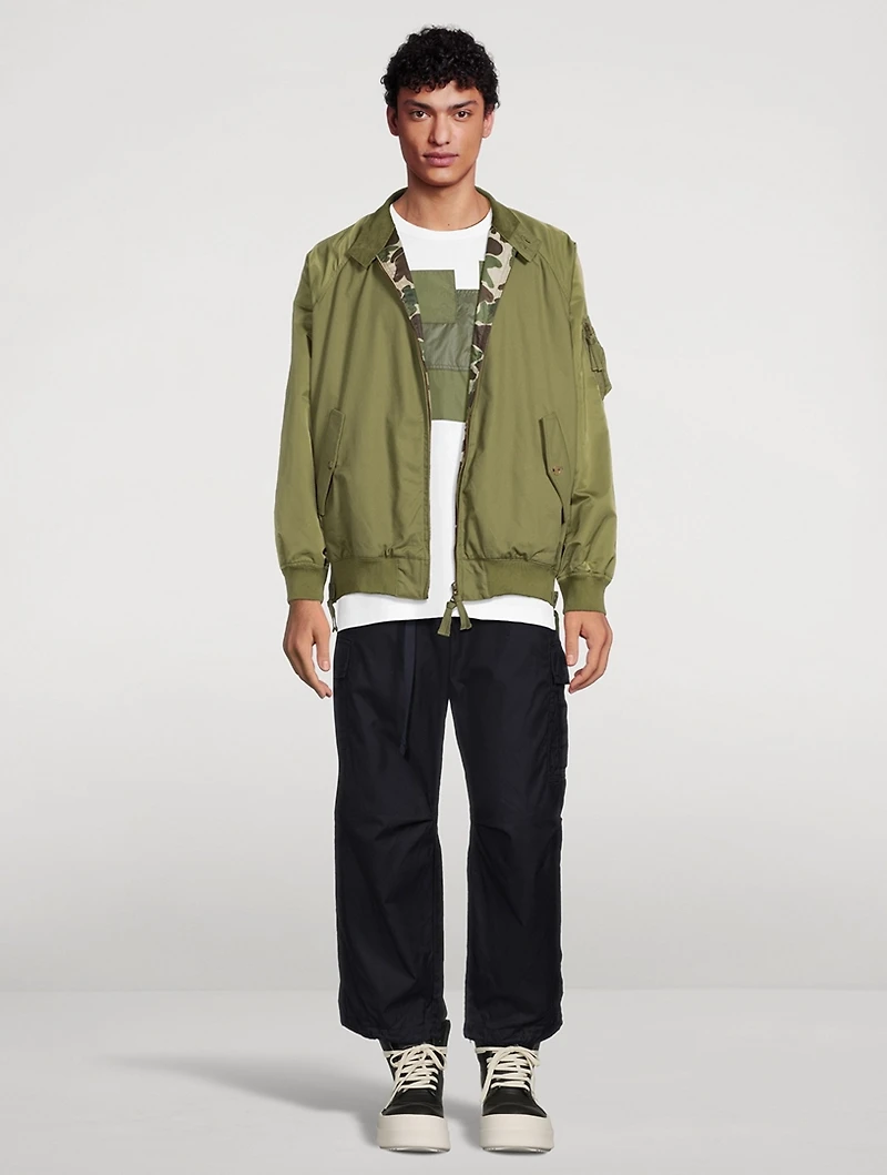 Cotton Bomber Jacket