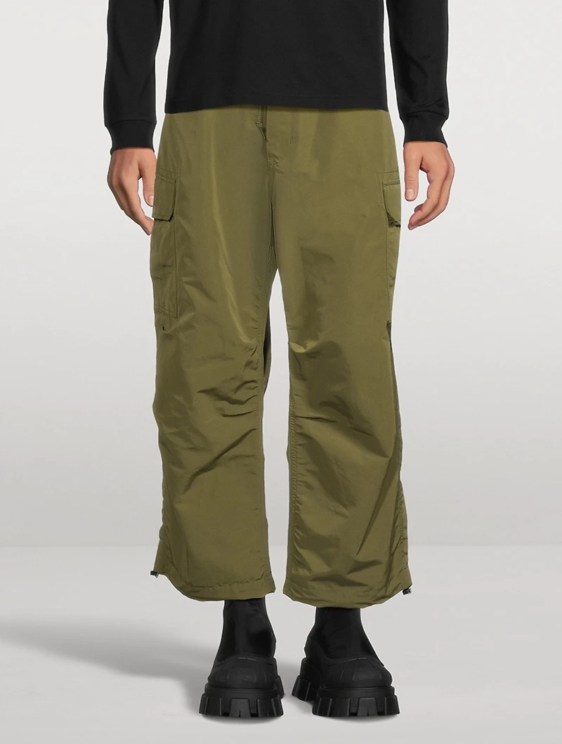 Twill Relaxed Cargo Pants