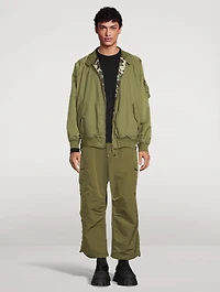 Twill Relaxed Cargo Pants