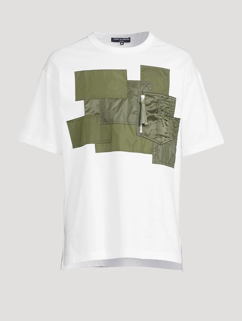 Cotton Patchwork T-Shirt