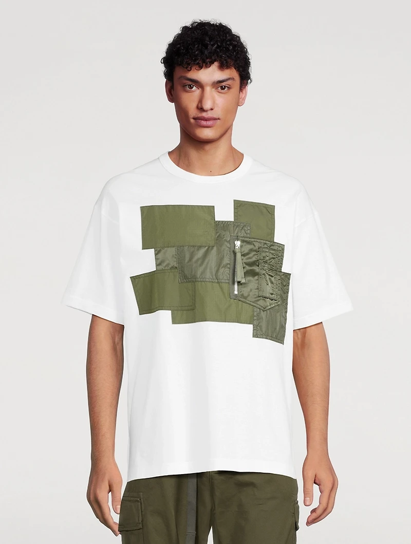 Cotton Patchwork T-Shirt