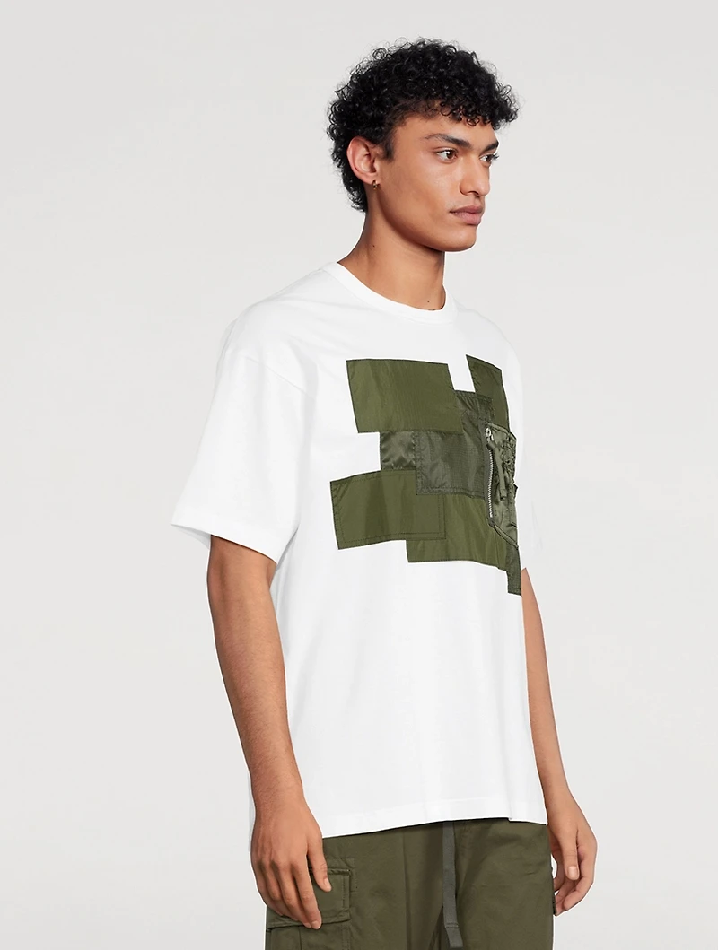 Cotton Patchwork T-Shirt
