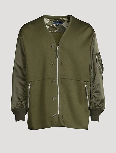 Nylon Twill Jacket