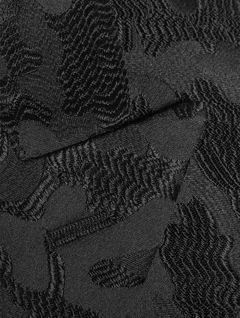 Single-Breasted Jacket Camo Print
