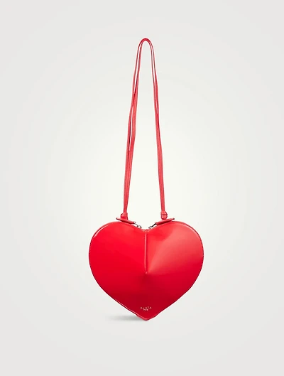 Le Cœur Leather Crossbody Bag