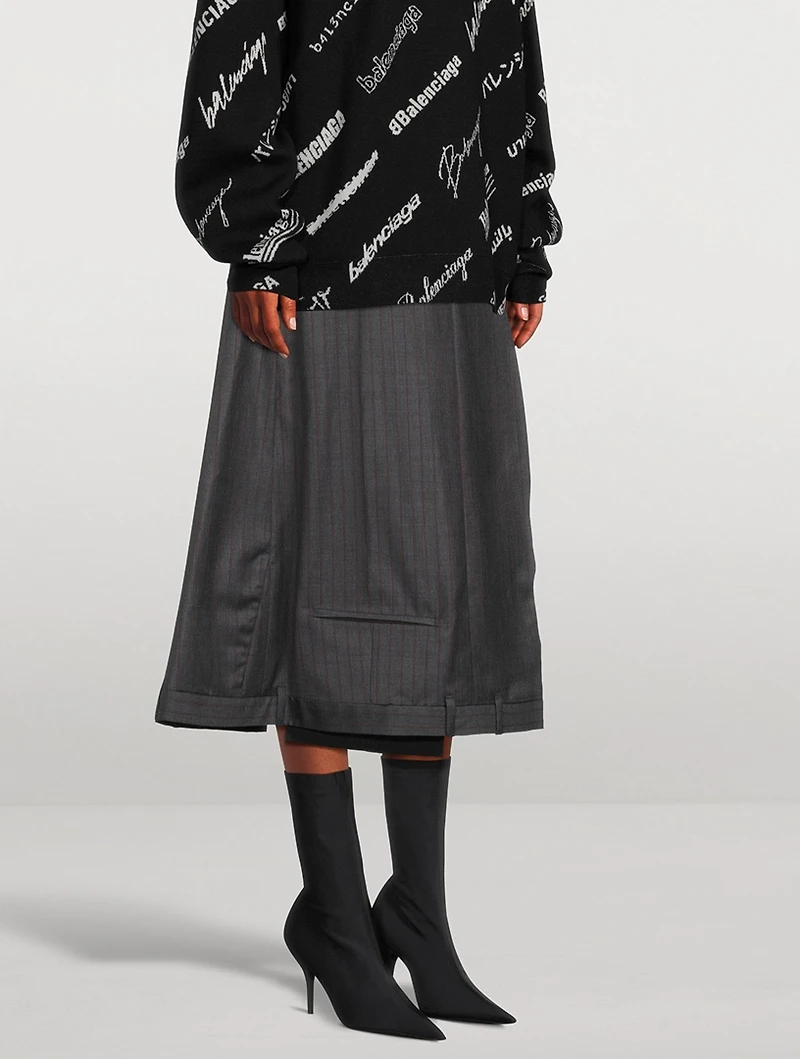 Knife Spandex Sock Boots