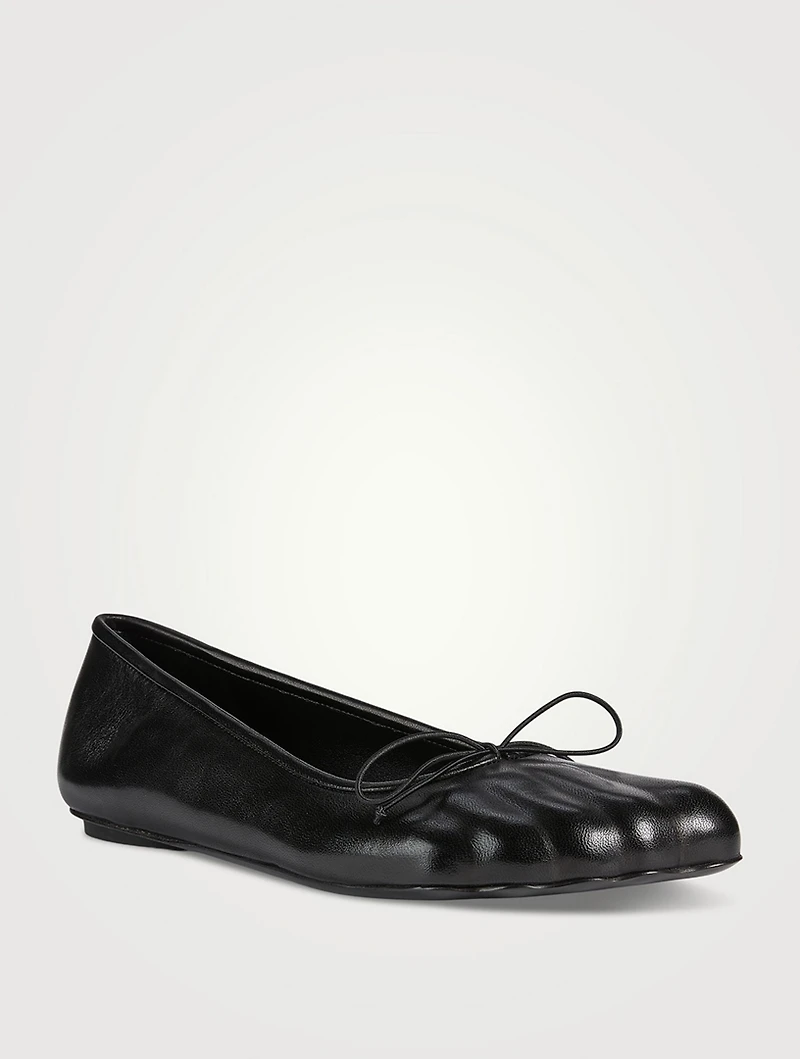 Anatomic Leather Ballet Flats