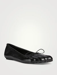 Anatomic Leather Ballet Flats