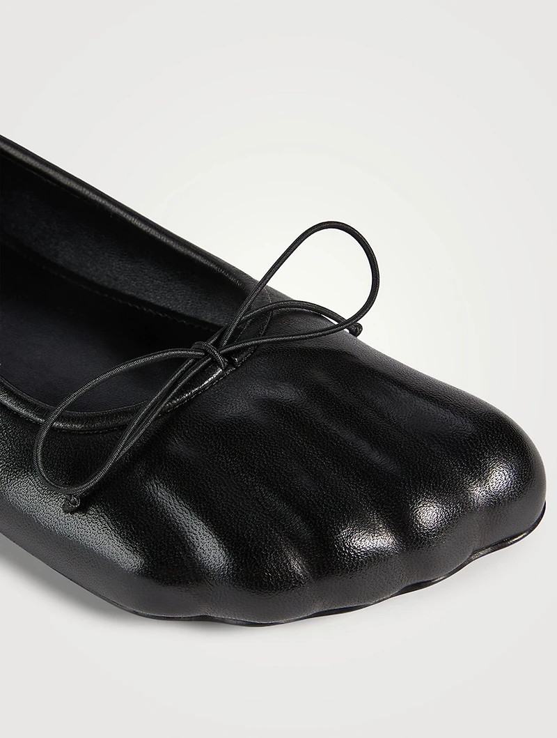 Anatomic Leather Ballet Flats