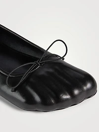 Anatomic Leather Ballet Flats