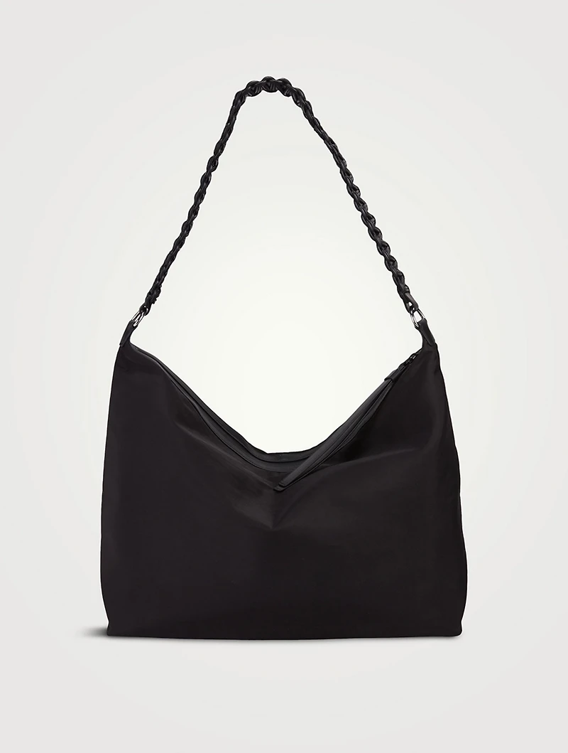 XXXL Lattice Nylon Shoulder Bag
