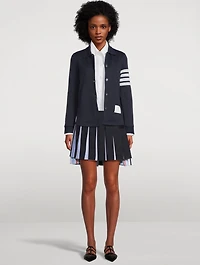 Double Face Knit A-Line Shirt