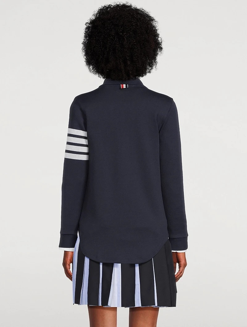 Double Face Knit A-Line Shirt