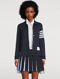 Double Face Knit A-Line Shirt