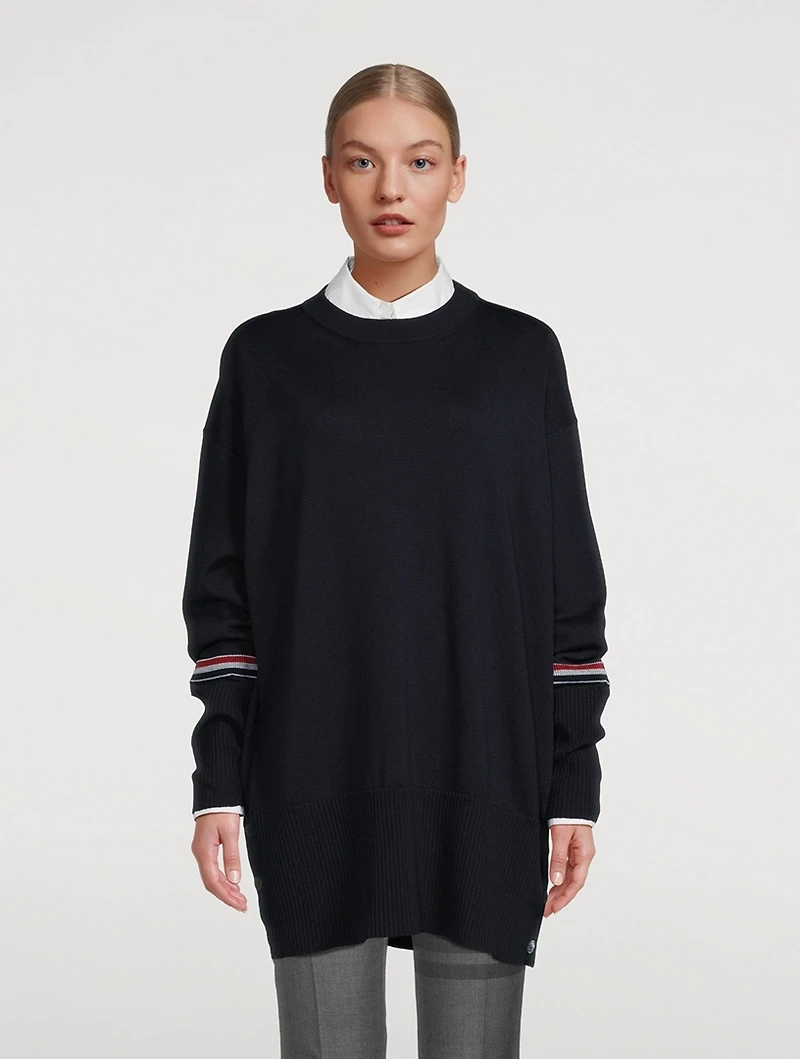 Exaggerated Wool Sweater