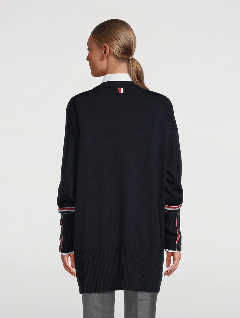 Exaggerated Wool Sweater