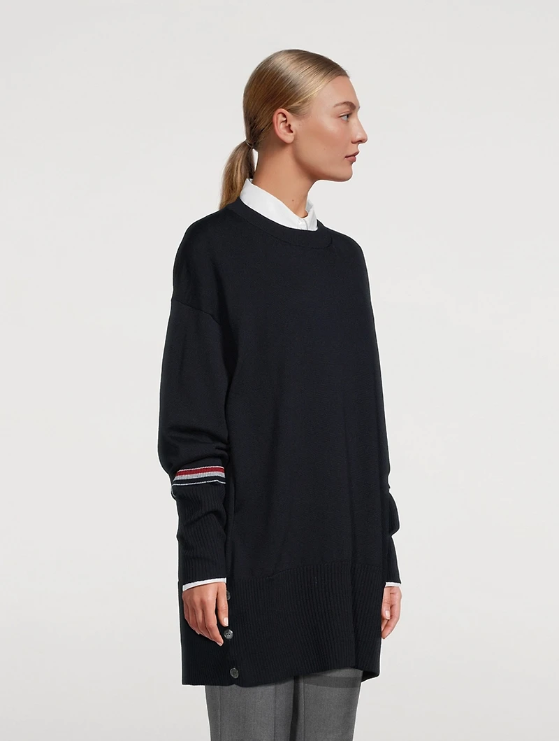 Exaggerated Wool Sweater