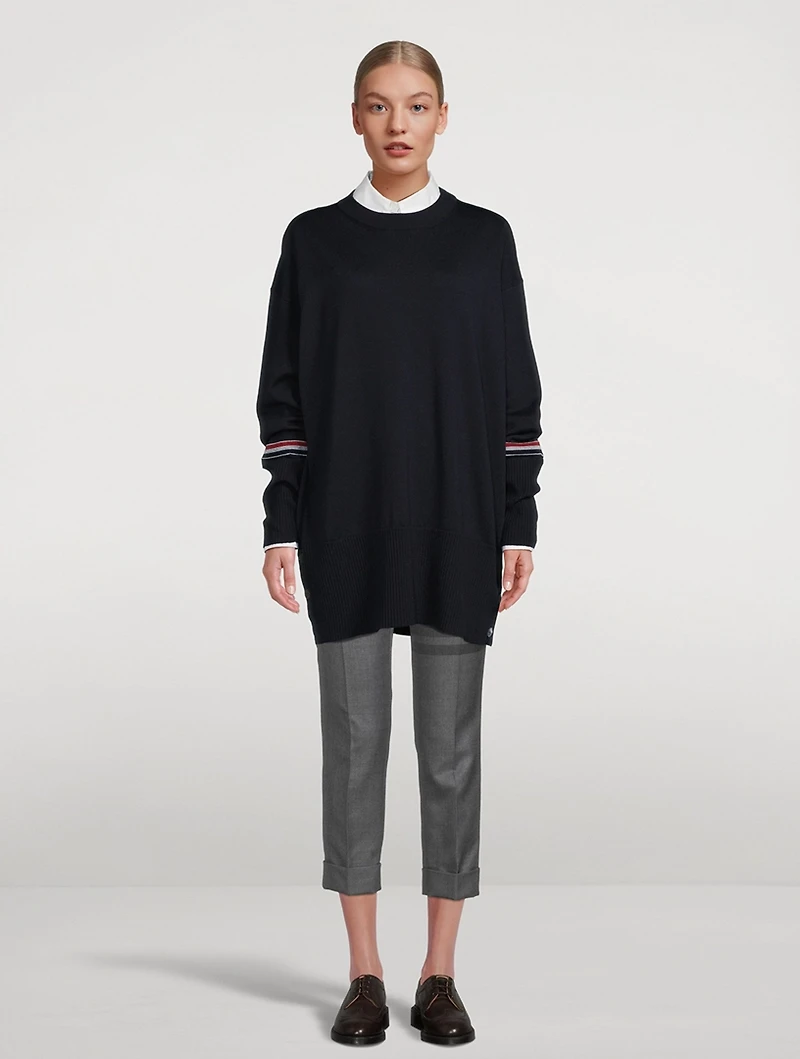 Exaggerated Wool Sweater