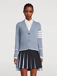Sailboat Jacquard Wool Cardigan