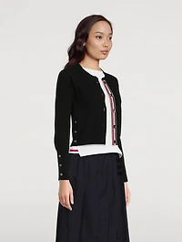 Cropped Cashmere Cardigan